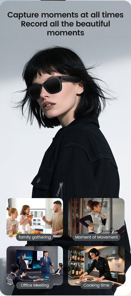 VisionIQ Pro Smart Glasses with Camera